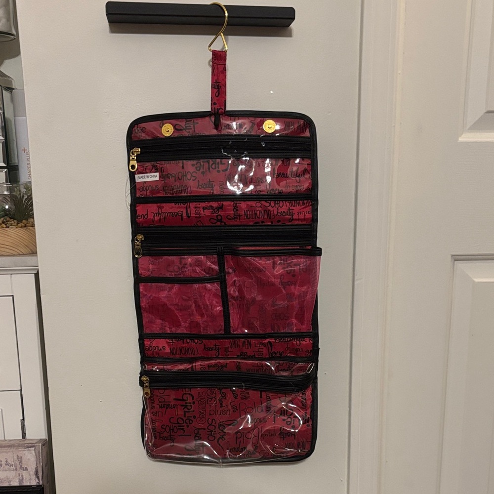 NWOT-Soho Black and Pink Organizer
